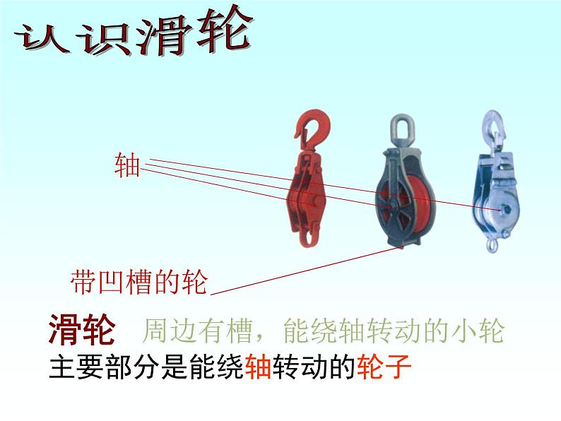沪科版八年级全册 物理 课件 10.2滑轮及其应用104