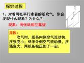 沪科版八年级全册 物理 课件 8.4流体压强与流速的关系1