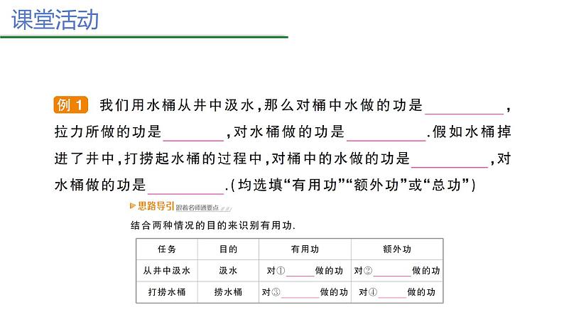 11.5机械效率 课件（2课时）+一课一测-九年级物理苏科版上册08