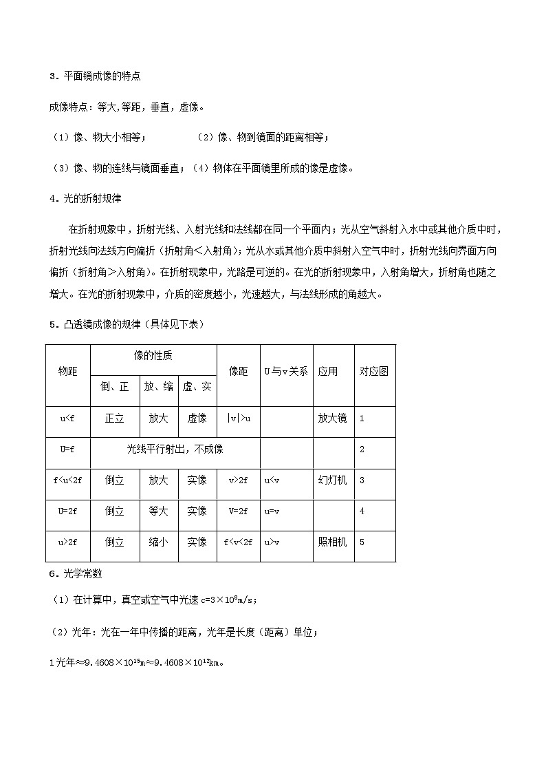 备战2022 中考物理专题复习 专题45 声光学计算类中考问题（学生版） 第2页