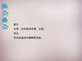 3【名师课件】八年级物理上册 第四章 第1节 光的直线传播课件