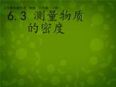 4【名师课件】八年级物理上册 6.3 测量物质的密度课件