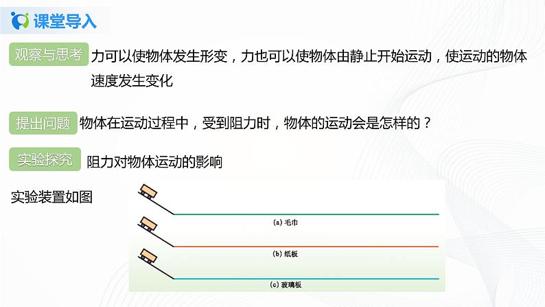 8.1  牛顿第一定律-八年级下册课件+教案+练习（人教版）02