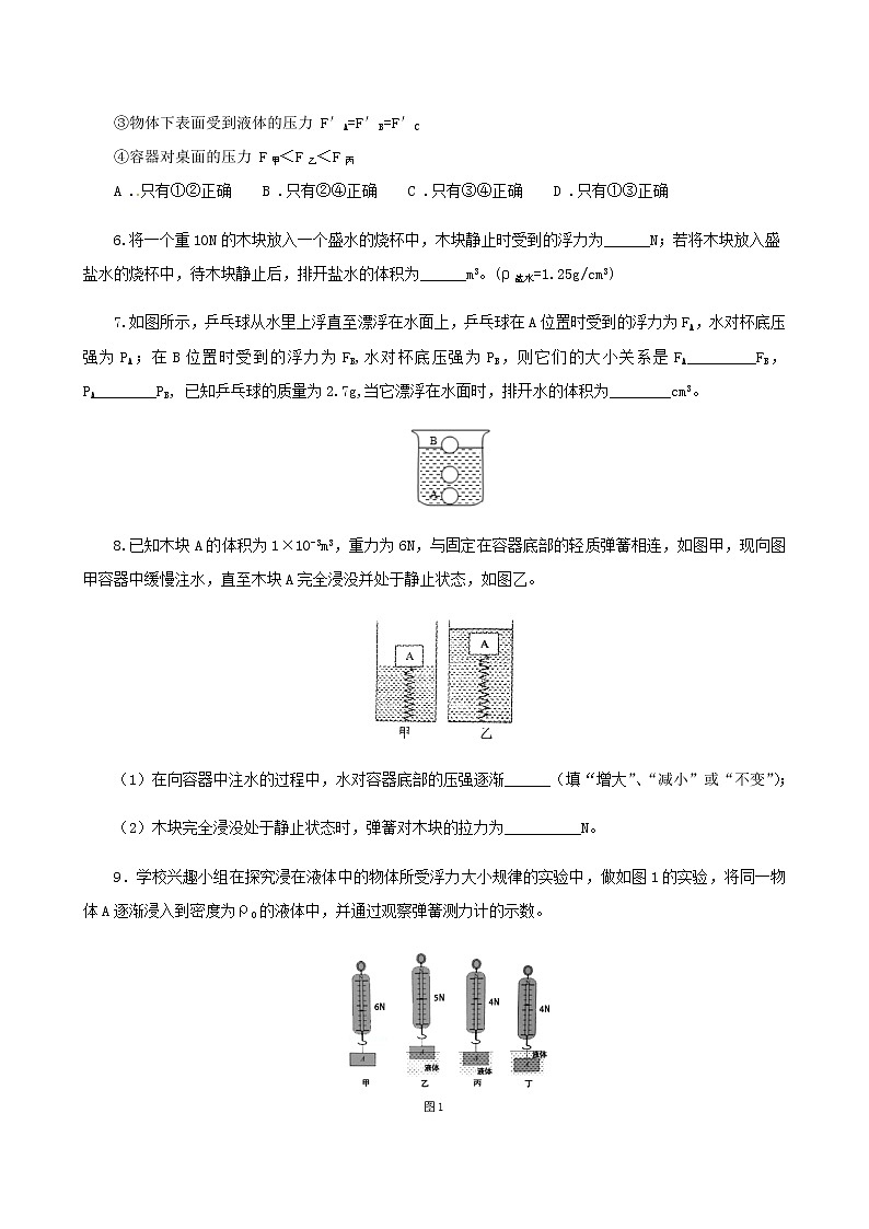 10.2  阿基米德原理-八年级下册课件+教案+练习（人教版）03