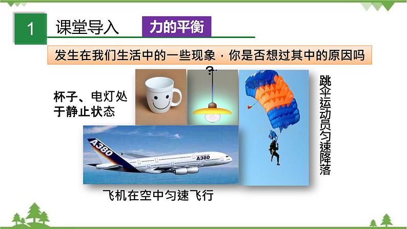 专题3.5 二力平衡（1）（课件）第2页