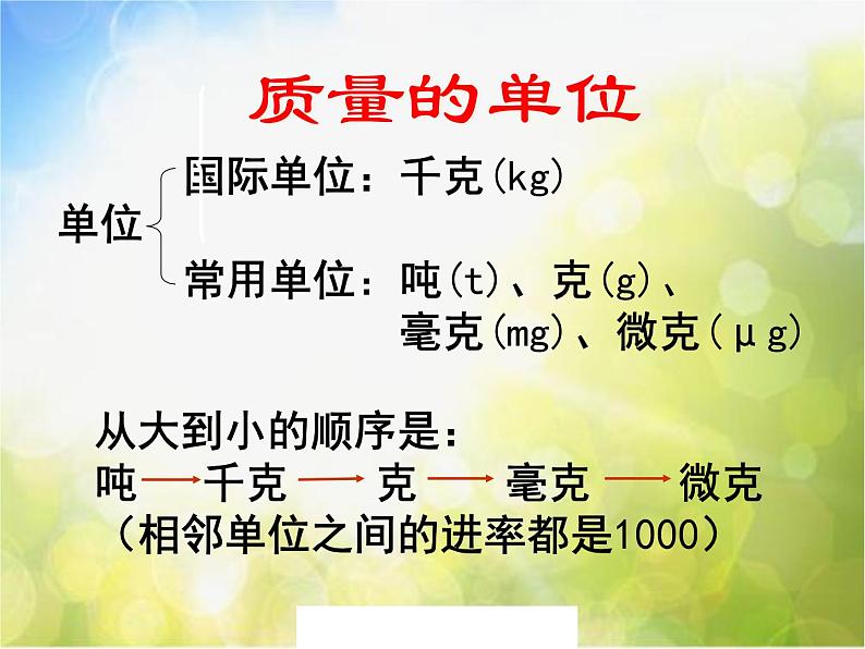 北师大版物理八年级上册2-2物体的质量及其测量ppt课件第4页