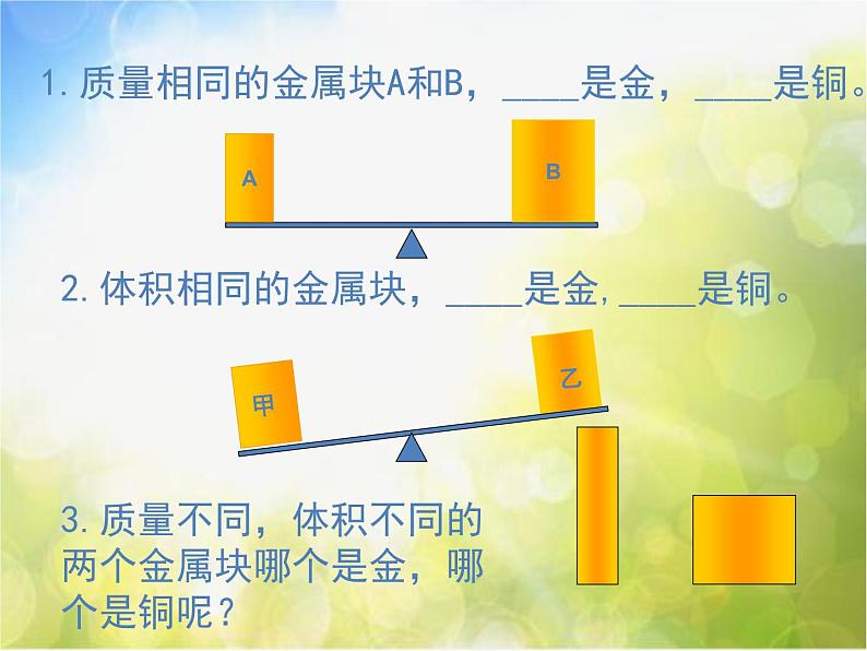 北师大版物理八年级上册2-3学生实验：探究-----物质的密度ppt课件第4页