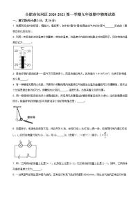 安徽省合肥市包河区 2020-2021学年九年级（上）期中物理试题