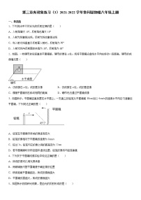 鲁教版 (五四制)八年级上册第三章 光现象综合与测试课堂检测