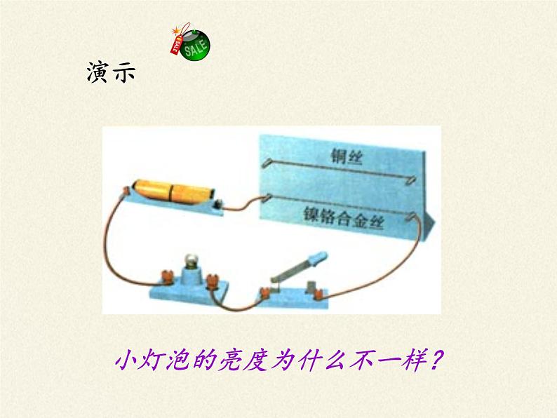 沪科版九年级全册 物理 课件 15.1电阻和变阻器05