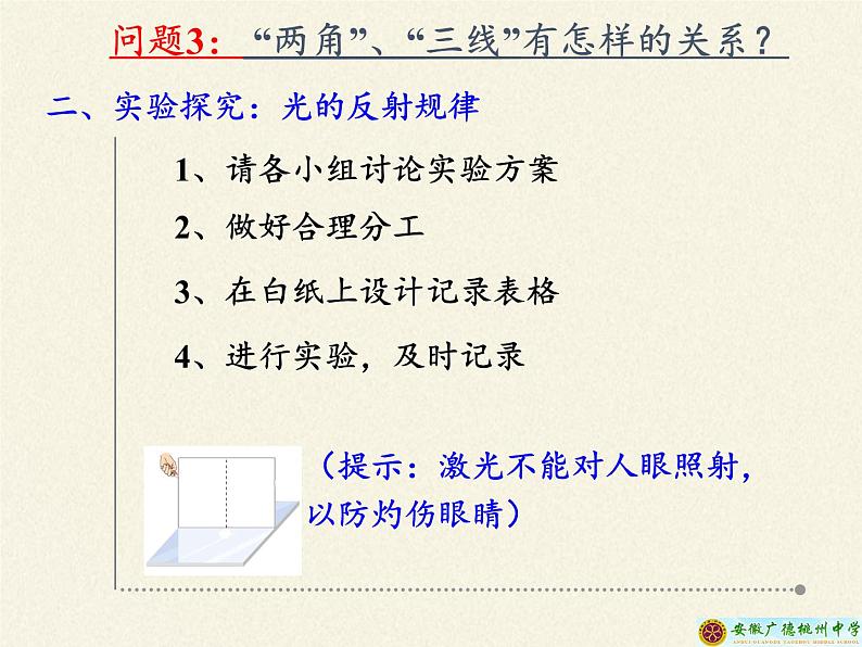 人教版八年级上册 物理 课件 4.2光的反射第6页