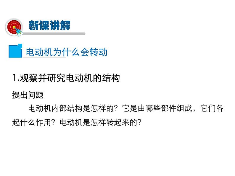 2021-2022学年度沪科版九年级物理全一册课件  第3节 科学探究：电动机为什么会转动第6页