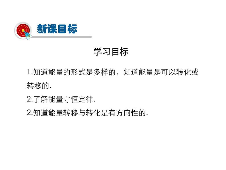 2021-2022学年度沪科版九年级物理全一册课件  第1节 能量的转化与守恒第2页