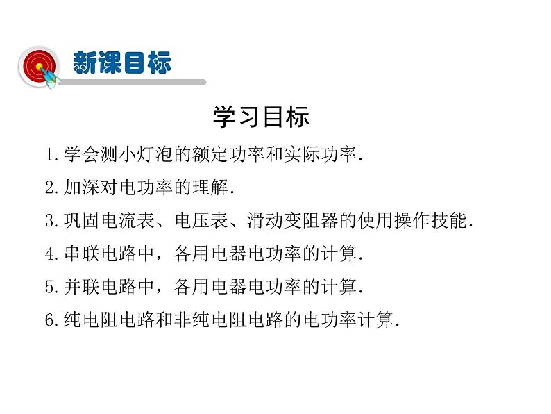 2021-2022学年度沪科版九年级物理全一册课件  第3节 测量电功率第3页