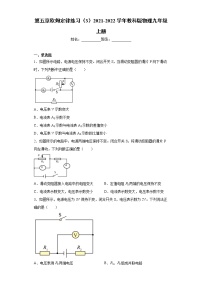 物理九年级上册第五章 欧姆定律综合与测试课后作业题