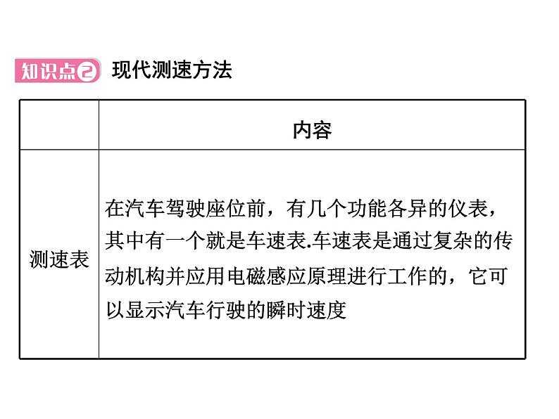 3.4 平均速度的测量（12）物理八年级上册-北师大版课件PPT08