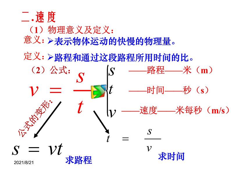 3.2 探究——比较物体运动的快慢（11）物理八年级上册-北师大版课件PPT第7页