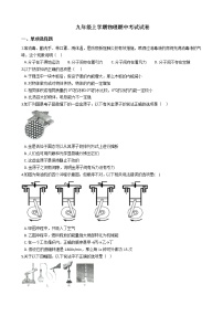 2021年湖北武汉市东湖高新区九年级上学期物理期中考试试卷