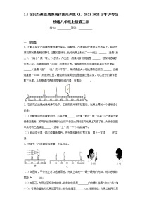 2020-2021学年6 探究凸透镜成像规律课后测评