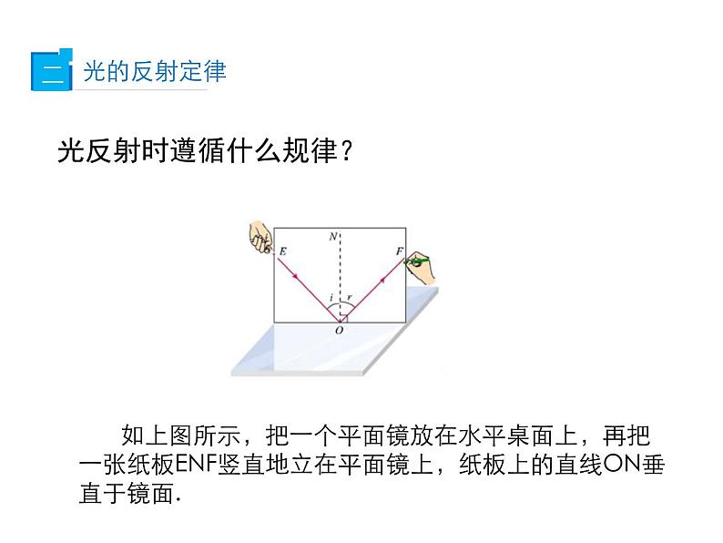 2021-2022学年度人教版八年级物理上册课件 第2节  光的反射第6页