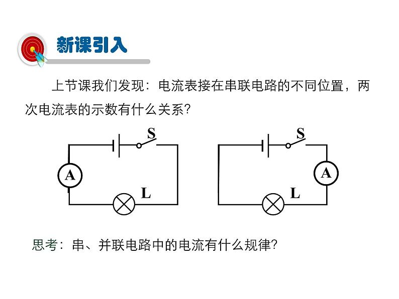 2021-2022学年度人教版九年级物理全册课件 第5节  串、并联电路中电流的规律第3页