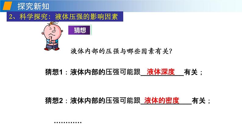 第八章第二节科学探究：液体的压强八年级物理下册同步备课系列（沪科版）课件PPT07