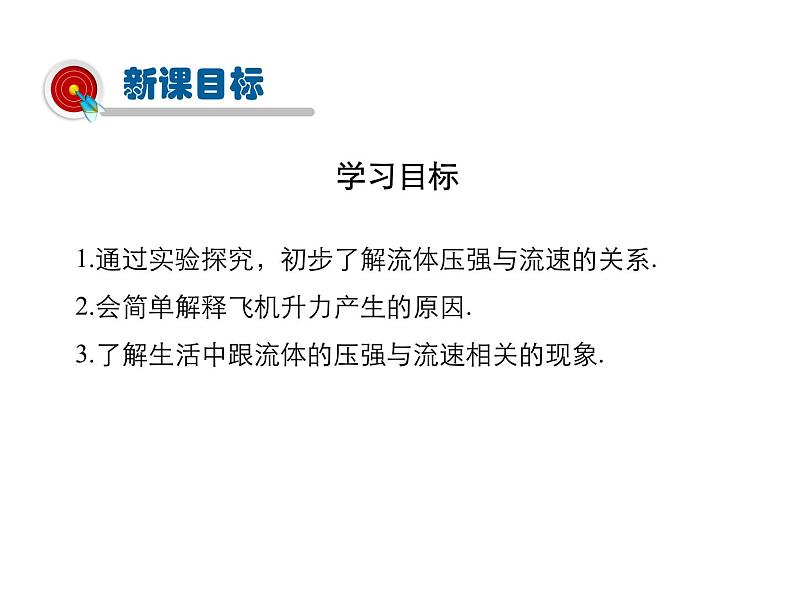 2021-2022学年沪科版八年级物理下册课件第4节 流体压强与流速的关系第2页