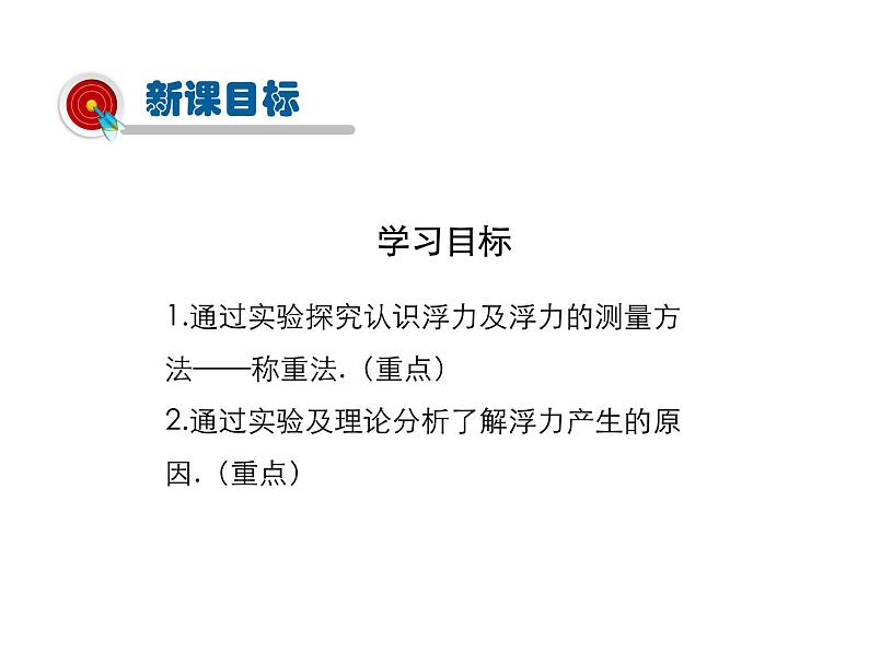 2021-2022学年沪科版八年级物理下册课件第1节 认识浮力02