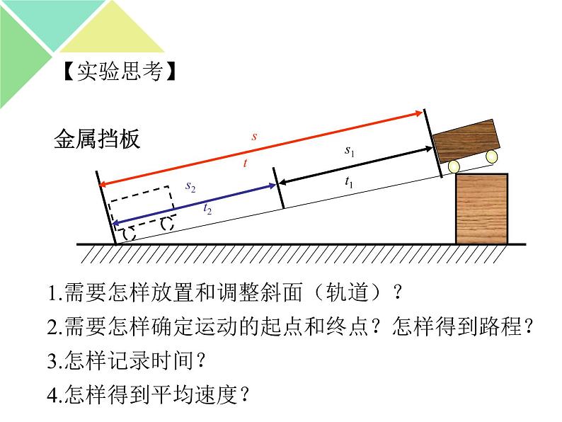 （人教版）八年级物理上册1.4测量平均速度课件06