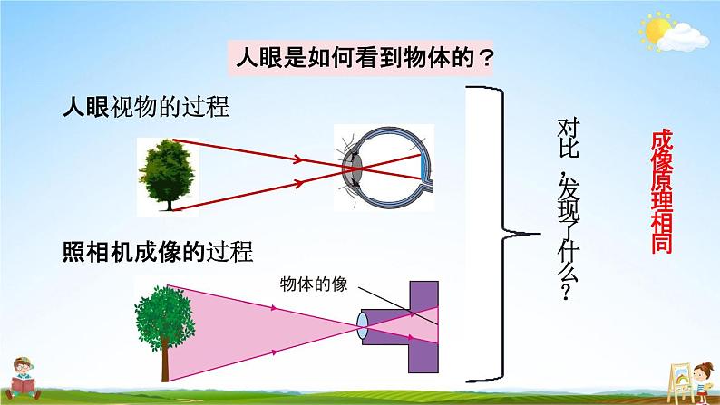 人教版八年级物理上册《第五章第4节 眼睛和眼镜》教学课件PPT初二优秀公开课第6页