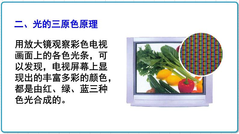 2021年初中物理北师大版八年级上册 第五章 5.5 物体的颜色 课件第5页
