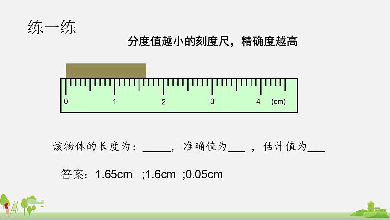 初中物理沪科版八年级全册第二章第二节长度与时间的测量课件PPT06