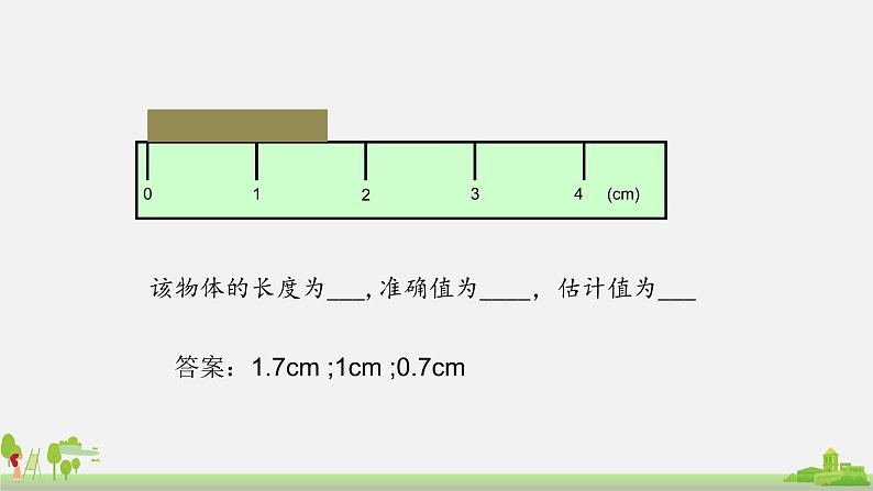 初中物理沪科版八年级全册第二章第二节长度与时间的测量课件PPT07