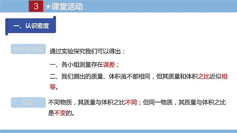 2021-2022学年初中物理教科版八年级上册 6.2  物体的密度 同步教学课件第7页