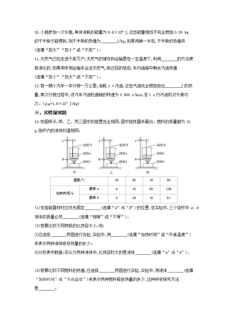 04-第十三章第四节热机效率和环境保护练习题03
