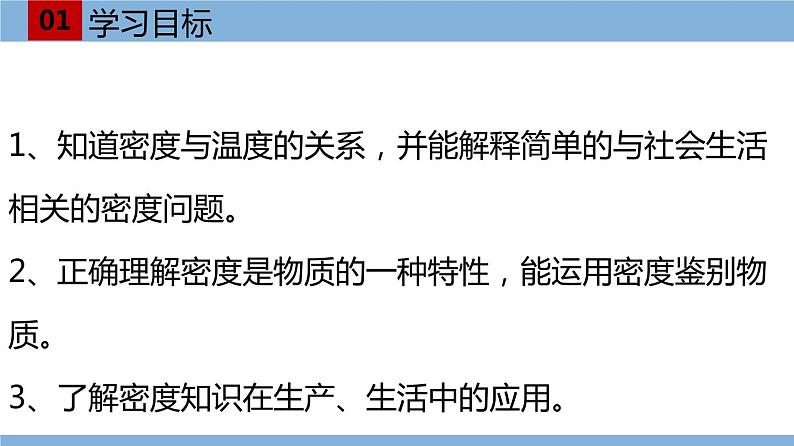 2021-2022学年初中物理教科版八年级上册 6.4 活动：密度知识应用交流会 同步教学课件03