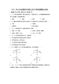 2021年山东省青岛市崂山区中考物理模拟试卷