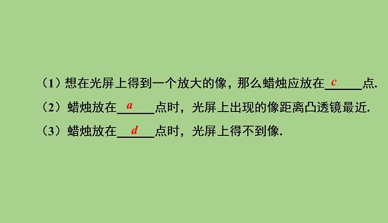 5.3.1探究凸透镜成像的规律   课件 2021--2022学年人教版八年级物理上册06