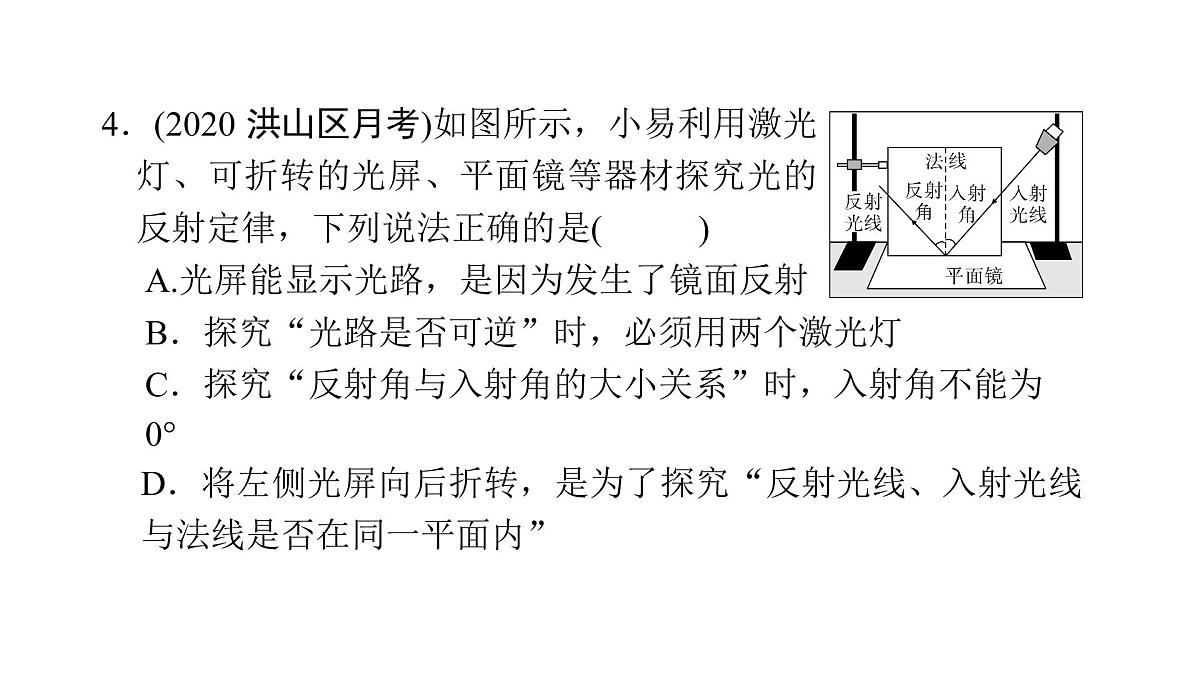 第四章第2节光的反射 课件 2021-2022学年人教版八年级上册物理第6页