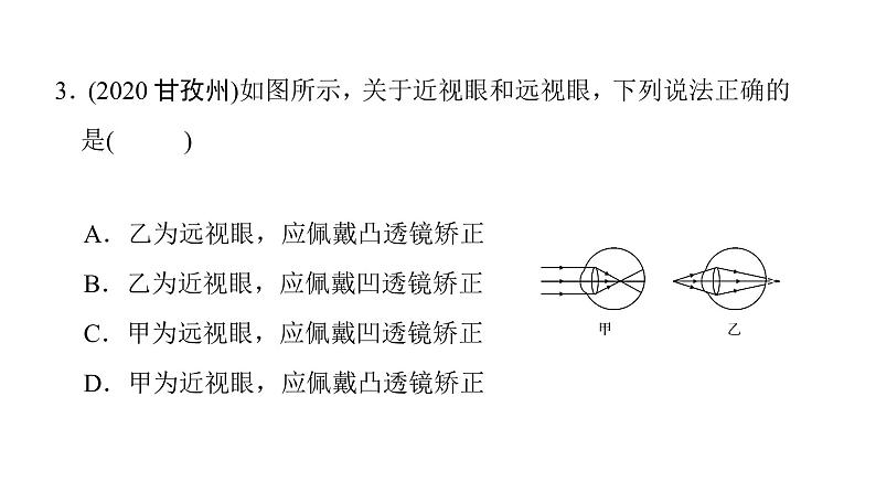 第五章第4节眼睛和眼镜 课件 2021-2022学年人教版八年级上册物理05