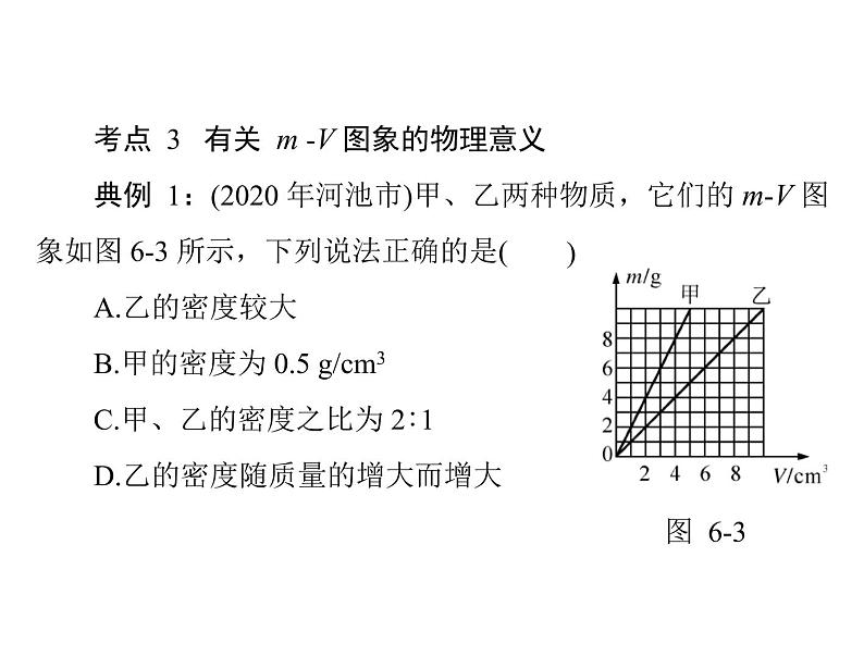 第六章质量与密度复习课 课件 2021-2022学年人教版八年级上册物理08