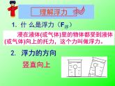 沪科版八年级全册 物理 课件 9.1认识浮力3