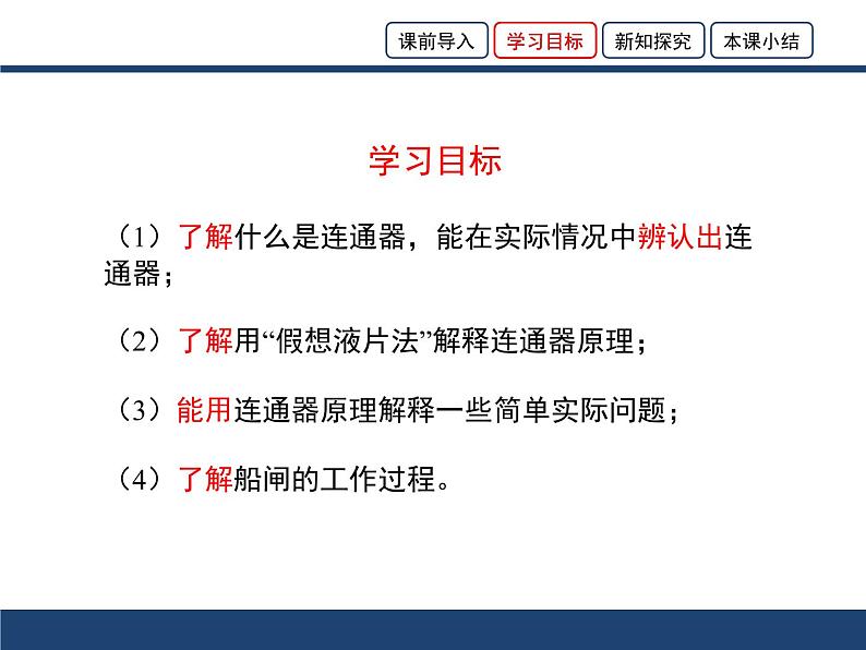 沪科版八年级全册 物理 课件 8.2科学探究：液体的压强303