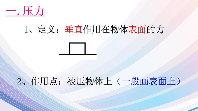 沪科版八年级全册 物理 课件 8.1压力的作用效果305