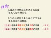 苏科版八年级上册 物理 课件 2.4升华和凝华