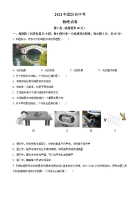 2021年湖北省武汉市中考物理试题（原卷+解析）