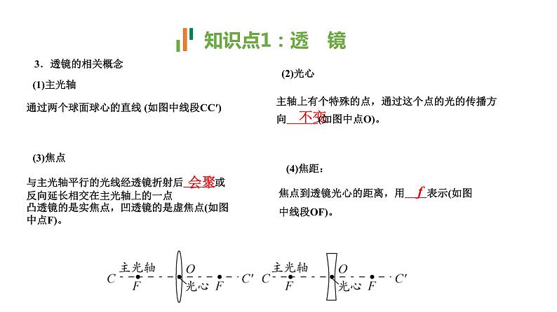 人教版物理---中考复习专题讲5——透镜及其应用课件PPT第3页