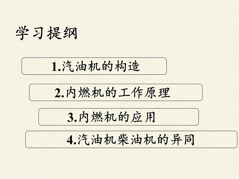 沪科版九年级全册 物理 课件 13.3内燃机07