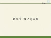 初中物理沪科版九年级全册第二节 	熔化与凝固备课课件ppt