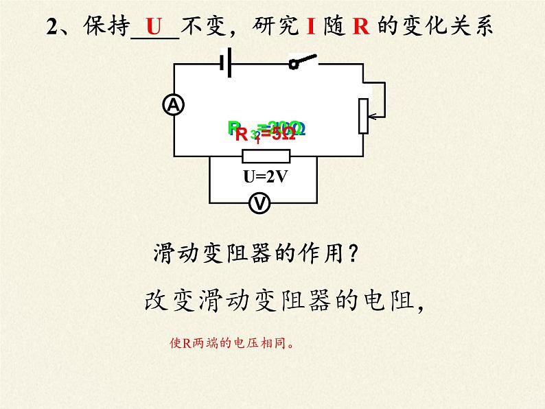 沪科版九年级全册 物理 课件 15.2科学探究：欧姆定律第6页